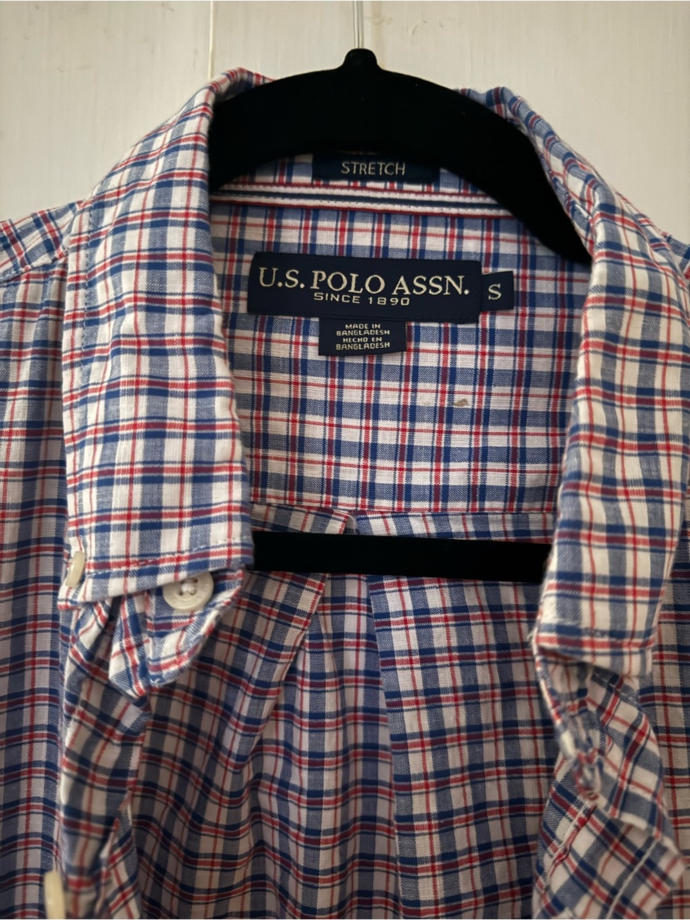 U.S. Polo Assn. Check Button-Down Shirt - Picture 2 of 3